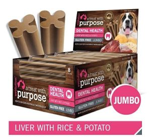 Apt Dental Stick Liver With Rice & Potato Jumbo 25G  |   Dog Treats Dog Dog Treats