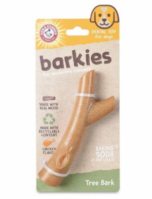 Arm & Hammer: Barkies 7" 175Mm Pp+Pine Saw Dust Tree  |   Dog Toys Dog Dog Toys