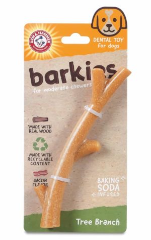 Arm & Hammer: Barkies 8" 203Mm Pp+Pine Saw Dust Tree  |   Dog Toys Dog Dog Toys