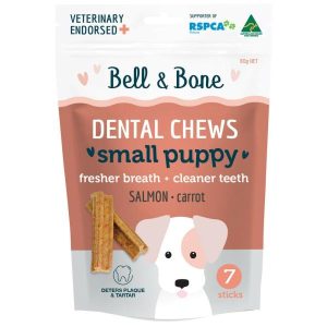 Bell & Bone Sml Puppy Salmon  |   Dog Treats Dog Dog Treats