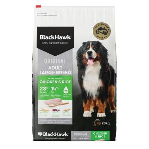 Black Hawk Dog Adult Large Breed Chicken & Rice 20kg  |   Dog Food Dog Dog Food