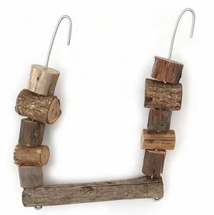 Bush Tucka Bird Swing Natural Wood  |   Bird Toys Bird Toys