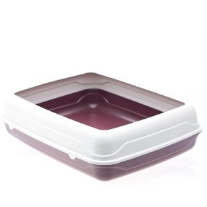 Cat Litter Tray Large With Rim  |   Cat Litter Trays & Scoops Cat Litter Trays & Scoops Cat Litter Trays & Scoops