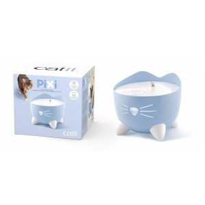 Catit Pixi Cat Fountain Light Blue  |   Cat Bowls Cat Bowls Cat Bowls