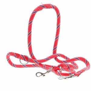 Double Ended Lead Red  |   Dog Leads Dog Dog Leads