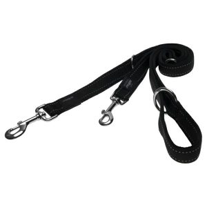 Fanbelt Multipurpose Lead Black  |   Dog Outdoors Dog Dog Leads