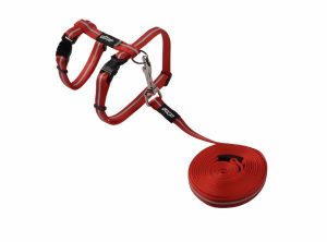 Harness And Lead Set Red For Cats  |   Cat Collars Cat Collars Cat Collars