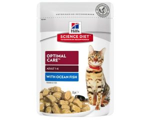 Hills Feline Pouch Adult 1-6 Ocean Fish  |   Cat Food Cat Food Cat Food