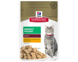 Hills Feline Pouch Perfect Weight Chicken  |   Cat Food Cat Food Cat Food