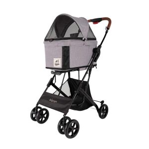 Ibiyaya Pet Travel Stroller Grey  |   Dog Carriers Dog Dog Carriers