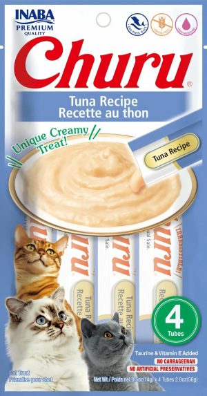 Inaba Churu Mousse Treat Tuna  |   Cat Treats Cat Treats Cat Treats