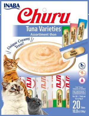 Inaba Churu Mousse Tuna Variety 20 Pack  |   Cat Treats Cat Treats Cat Treats