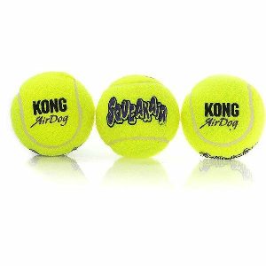 Kong Airdog Squeaker Ball Tennis Balls  |   Dog Toys Dog Dog Toys