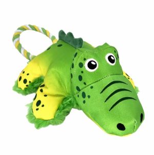 Kong Cozie Tuggz Alligator  |   Dog Toys Dog Dog Toys