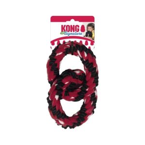 Kong Signature Rope Double Ring Tug  |   Dog Toys Dog Dog Toys