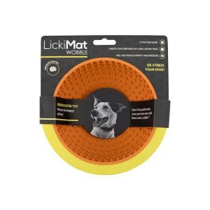 Lickimat Wobble For Dogs Orange  |   Dog Toys Dog Dog Bowls Treat Jars