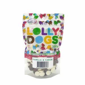 Lolly Dogs Carob & Vanilla Drops 350G  |   Dog Treats Dog Dog Treats