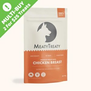 Meaty Treaty Freeze Dried Chicken Breast  |   Dog Treats Dog Dog Treats