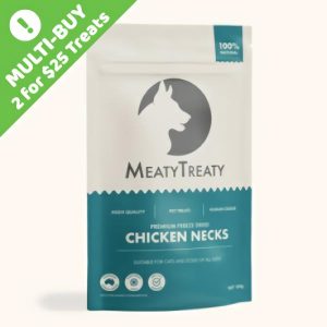 Meaty Treaty Freeze Dried Chicken Neck  |   Dog Treats Dog Dog Treats