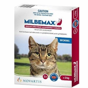 Milbemax Cats Allwormer 2 – 8kg  |   Cat Health Cat Health Cat Health