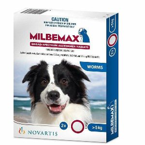 Milbemax Dogs Allwormer 5 – 25kg  |   Dog Flea & Worming Dog Dog Flea & Worming