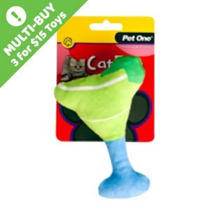 Pet One Cat Toy Plush Meowtini Green  |   Cat Toys Cat Toys Cat Toys