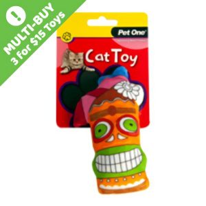 Pet One Cat Toy Plush Tiki Drink  |   Cat Toys Cat Toys Cat Toys