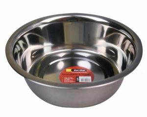 Pet One Dog Bowl Standard S/Steel  |   Dog Bowls Treat Jars Dog Dog Bowls Treat Jars