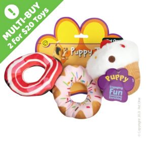 Pet One Dog Toy Puppy Sweets Assorted  |   Dog Toys Dog Dog Toys