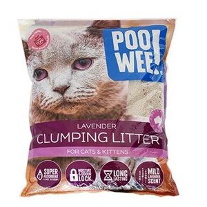 Poowee Clumping Cat Litter Lavendar 15kg  |   Cat Litter Cat Litter Cat Litter