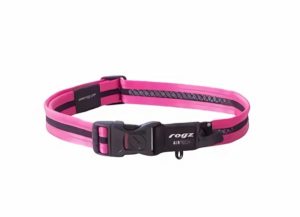 Rogz Airtech Classic Collar Sunset Pink  |   Dog Collars Dog Dog Collars