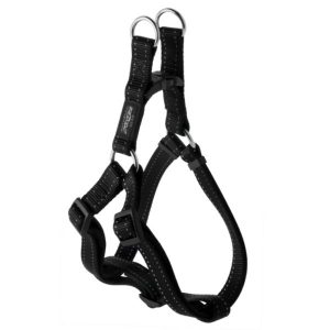 Rogz Classic Step-In Harness Black  |   Dog Outdoors Dog Dog Harnesses