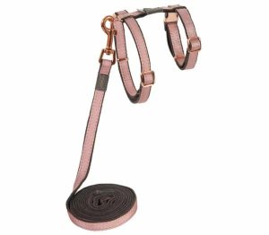 Rogz Urbancat Harness & Lead Set Pink Blush  |   Cat Harness Cat Harness Cat Harness