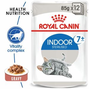 Royal Canin Feline Adult Indoor 7+ Gravy  |   Cat Food Cat Food Cat Food