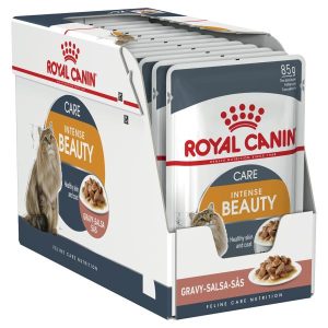 Royal Canin Feline Gravy Intense Beauty Box  |   Cat Food Cat Food Cat Food