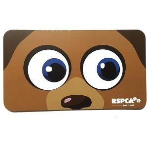 Rspca Dog Feed Pet Mat Brown  |   Dog Bowls Treat Jars Dog Dog Bowls Treat Jars