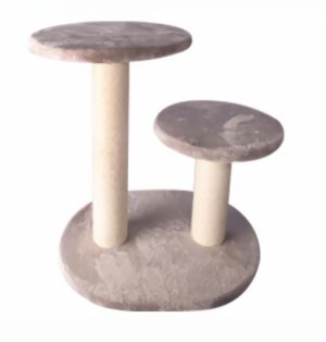 Scratching Tree Double Post With Platform  |   Cat Scratchers Cat Scratchers Cat Scratchers