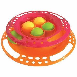 Scream Single Ring Tower Cat Toy Pink And Orange  |   Cat Toys Cat Toys Cat Toys