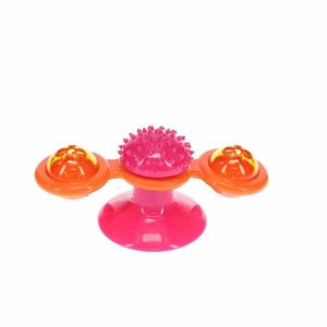 Scream Spinning Windmill Loud Pink And Orange  |   Cat Toys Cat Toys Cat Toys