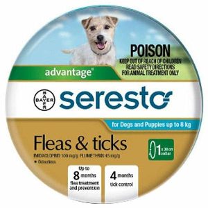 Seresto Collar For Fleas & Ticks Canine  |   Dog Flea & Worming Dog Dog Flea & Worming