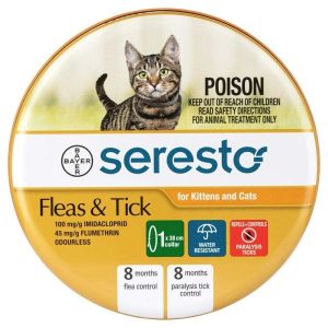 Seresto Collar For Fleas & Ticks Cats / Kittens  |   Cat Health Cat Health Cat Health