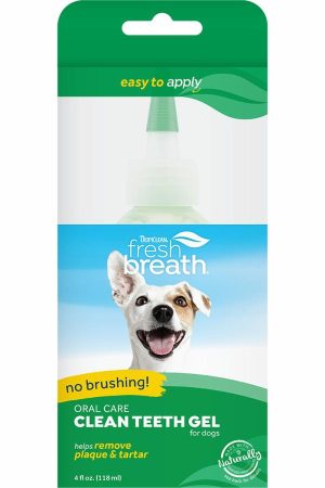 Tropiclean Fresh Breath Oral Care Clean Teeth Gel  |   Dog Health Dog Dog Health