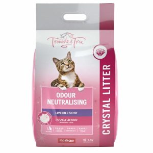 Trouble & Trix Crystal Litter Lavendar  |   Cat Litter Cat Litter Cat Litter