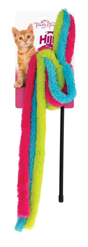 Trouble Trix Hijinx Towel Wand  |   Cat Toys Cat Toys Cat Toys