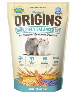 Vetafarm Rodent Origins 350G  |   Food Food Food