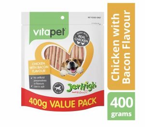 Vitapet Chicken & Bacon 400G  |   Dog Treats Dog Dog Treats