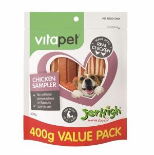 Vitapet Chicken Sampler 400G  |   Dog Treats Dog Dog Treats