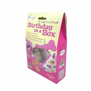 Wagalot Fun Birthday Box Pink  |   Dog Treats Dog Dog Treats