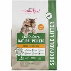 Trouble & Trix Scoopable Litter Natural 10L  |   Cat Litter Cat Litter Cat Litter