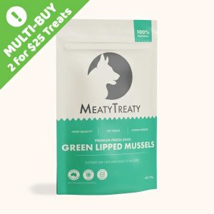 Meaty Treaty Freeze Dried Green Lipped Mussels  |   Dog Treats Dog Dog Treats